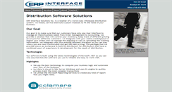 Desktop Screenshot of erpinterface.com